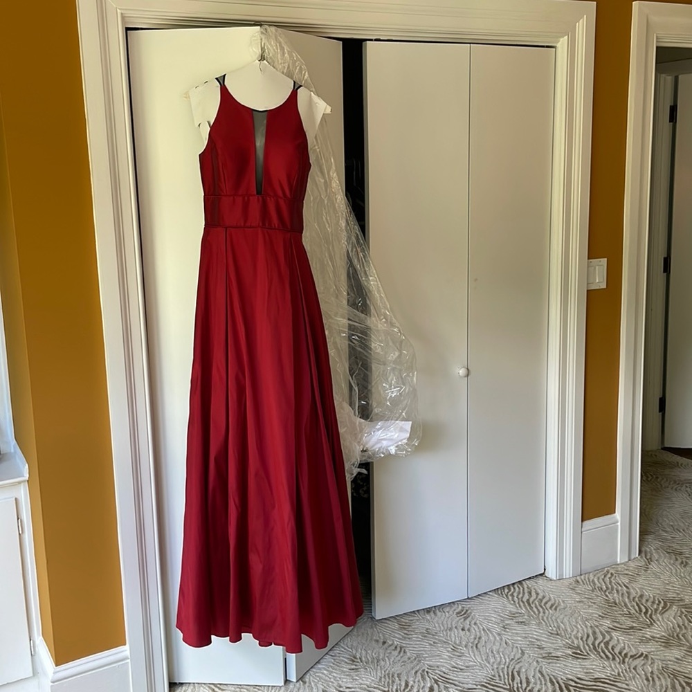 Couture gown. Worn once, dry cleaned and in perfect condition!